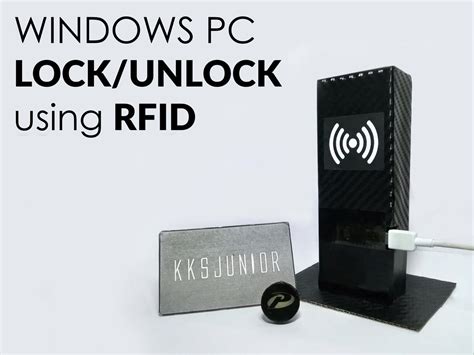 Windows PC Lock/Unlock Using RFID. 